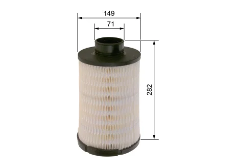 Фільтр повітряний Nissan NP300/Navara 2.5 dCi 08- F 026 401 816 BOSCH F-026-401-816