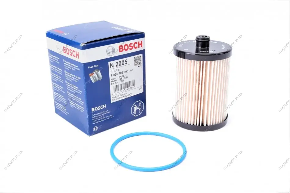 Фільтр паливний Volvo S60/S80/V70/XC70/XC90 2.4 02- F 026 402 005 BOSCH F-026-402-005 (фото 1)