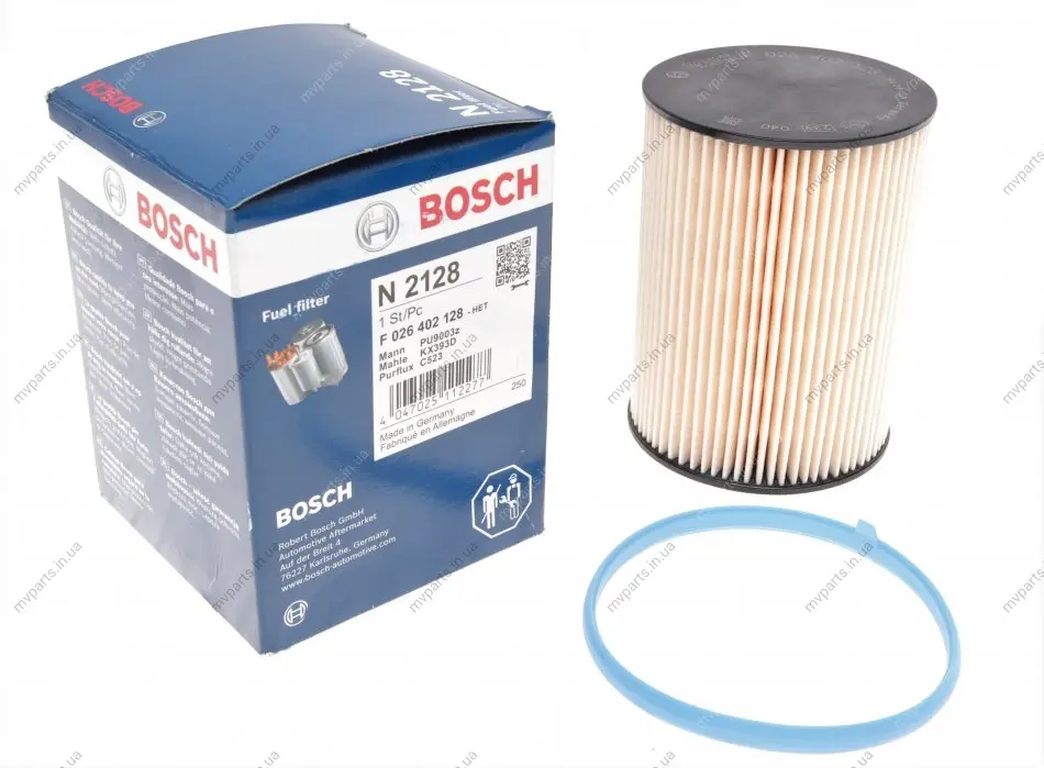 Фільтр паливний Ford Mondeo 2.0TDCi 07- F 026 402 128 BOSCH F-026-402-128 (фото 1)