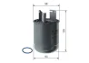 Фільтр паливний Nissan Qashqai II 1.5dCi 13-/Renault Kadjar/Koleos 1.5/1.7 Blue dCi 18- F 026 402 289 BOSCH F-026-402-289 (фото 5)