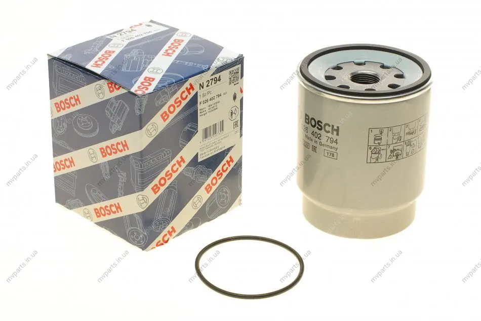 Фільтр паливний Renault Magnum DXi13/Kerax 460/500 06-/Volvo FH 400-540 05- F 026 402 794 BOSCH F-026-402-794 (фото 1)