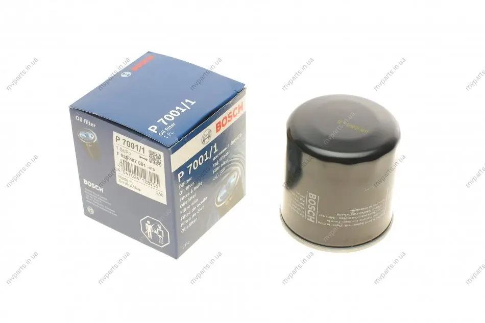 Фільтр масляний Nissan Primera/Almera 2.2 Di 00- F 026 407 001 BOSCH F-026-407-001 (фото 1)