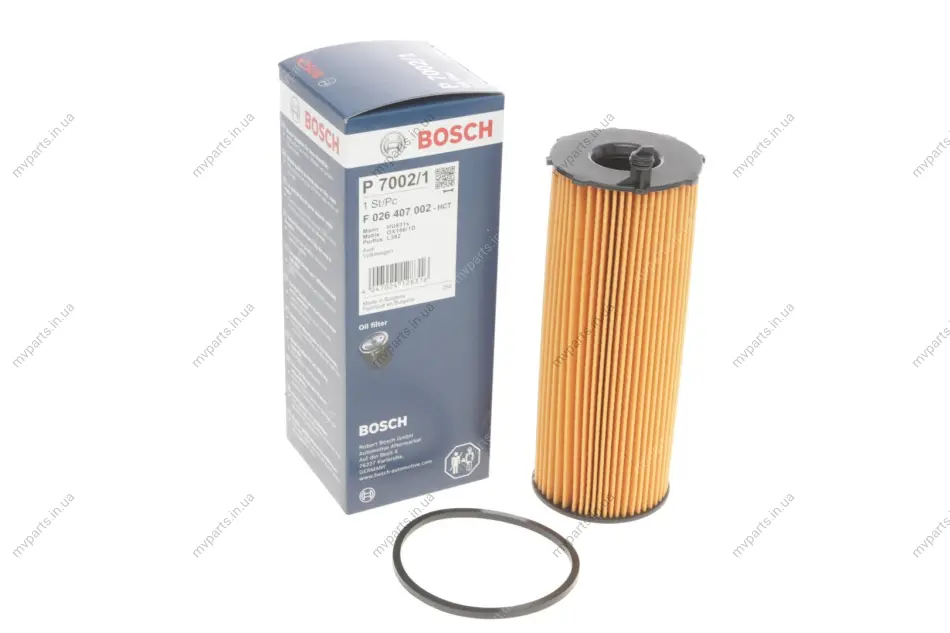 Фільтр масляний Audi A4/A6/A8/Q7 2.7-4.2 TDI 03- F 026 407 002 BOSCH F-026-407-002 (фото 1)
