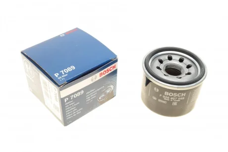 Фільтр масляний Smart Fortwo 1.0i 07- F 026 407 089 BOSCH F-026-407-089