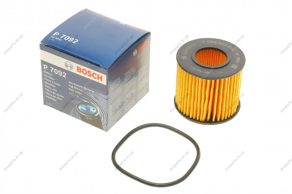Фільтр масляний Toyota Rav4/Avensis/Land Cruiser 1.6i-2.8D 08- F 026 407 092 BOSCH F-026-407-092 (фото 1)