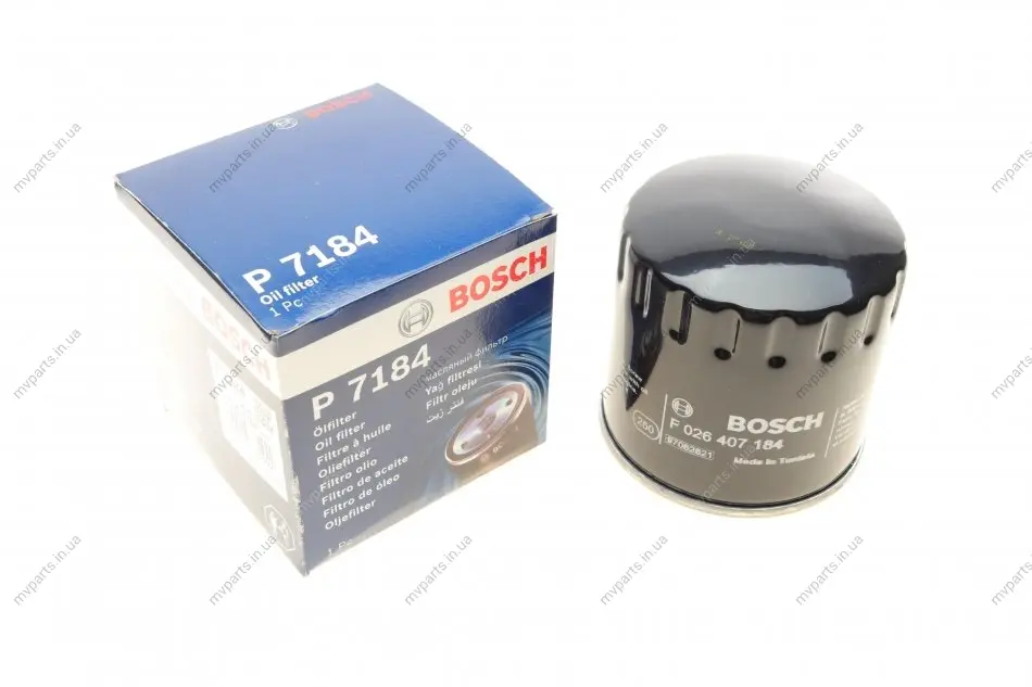 Фільтр масляний Renault Megane III/Laguna III 1.9dCi/3.0dCi 08- F 026 407 184 BOSCH F-026-407-184 (фото 1)