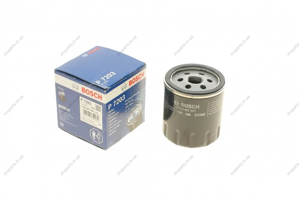 Фільтр масляний Ford Focus/Transit 1.0-2.3 82- F 026 407 203 BOSCH F-026-407-203 (фото 1)