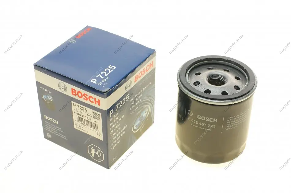 Фільтр масляний Ford Focus/Transit 2.5D/Volvo S60/S80/V60/V70 2.0T 10- F 026 407 225 BOSCH F-026-407-225 (фото 1)