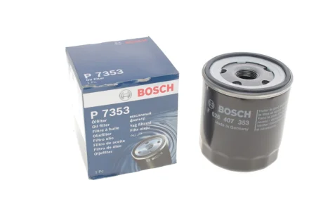 Фільтр масляний Citroen Berlingo/C3/C4/C5 1.9D/2.0HDi 98-05/1.2 PureTech 14-/Jumper 2.0-2.2HDi 01- F 026 407 353 BOSCH F-026-407-353