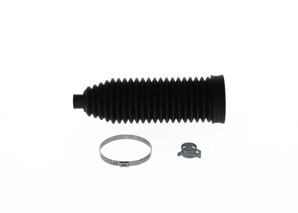 Пильник рейки рульової BMW 5 (F10)/7 (F01/F02/F03/F04)/X6 (E71/E72) 09- (+2 хомути) K S00 003 956 BOSCH K-S00-003-956 (фото 1)