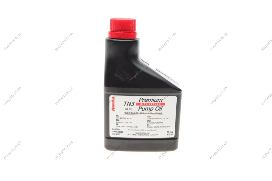 Олива для вакуумних насосів 600 мл S P00 100 086 BOSCH S-P00-100-086 (фото 1)