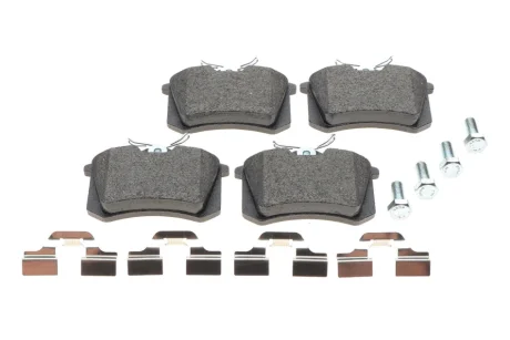 Колодки гальмівні (задні) VW Caddy III 04-/Peugeot 308 07-/Citroen C4 04- (87x52.8x17.2) 20961 10 704 00 BRECK 20961-10-704-00