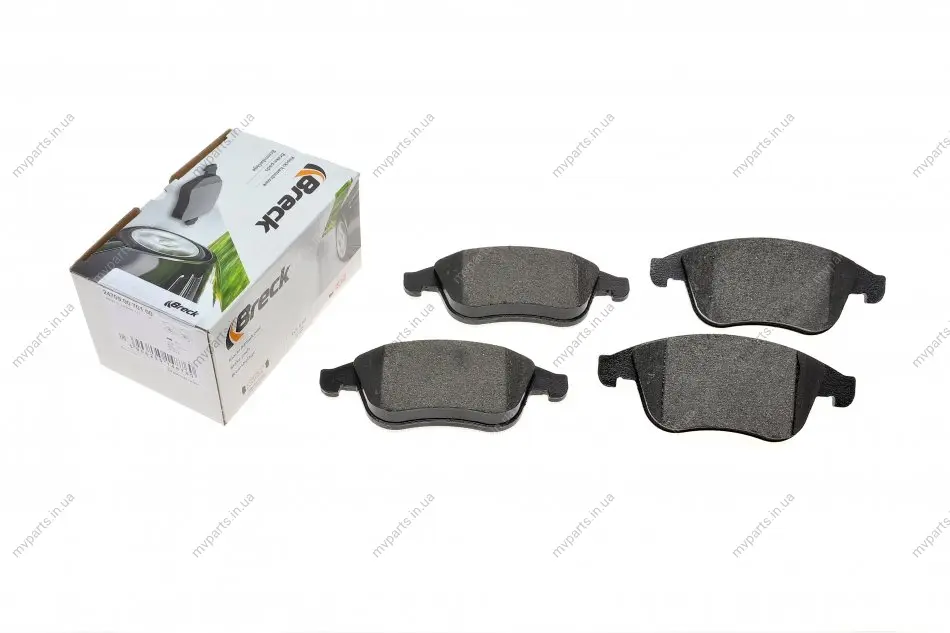 Колодки гальмівні (передні) Renault Megane III/Laguna III 1.5dCi/2.0dCi 07- (Ate - Teves) 24709 00 701 00 BRECK 24709-00-701-00 (фото 1)