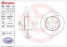 Диск гальмівний OPEL ASTRA H задн. (вир-во) BREMBO 08-7627-11 (фото 1)