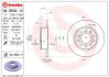 Диск гальмівний SKODA YETI, VW GOLF VI задн. (вир-во) BREMBO 08-9502-11 (фото 1)