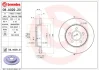 Диск гальмівний FORD C-MAX, FOCUS задн. (вир-во) BREMBO 08-A029-21 (фото 1)