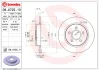Диск гальмівний FORD FOCUS III 1.6 2.0 2011 - задн. (вир-во) BREMBO 08-A725-10 (фото 1)