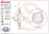 Диск гальмівний AUDI A3, SEAT LEON, TOLEDO, SKODA, VW, передн. вент. (вир-во) BREMBO 09-7012-11 (фото 1)