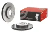 Диск гальмівний FORD FIESTA, FOCUS, MAZDA 2, передн., вент. (вир-во) BREMBO 09-7806-11 (фото 2)