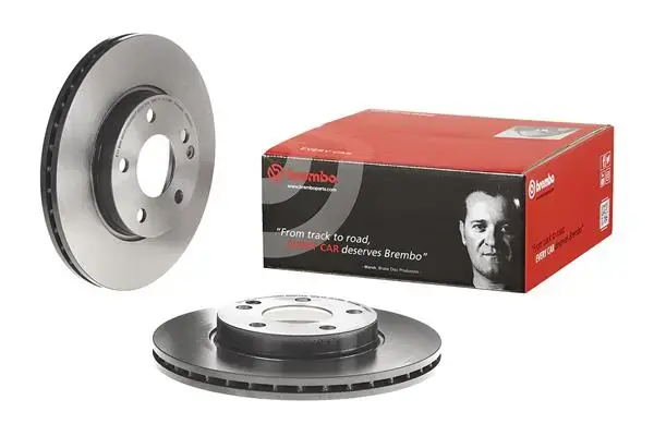Диск гальмівний передн. (вир-во) BREMBO 09-8680-11 (фото 1)