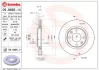Диск гальмівний CITROEN C3, C4, PEUGEOT 207 передн., вент. (вир-во) BREMBO 09-8695-11 (фото 1)