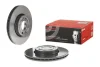 Диск гальмівний DACIA LOGAN, NISSAN, RENAULT, передн., вент. (вир-во) BREMBO 09-9078-11 (фото 2)