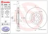 Диск гальмівний передн. (вир-во) BREMBO 09-9365-11 (фото 1)