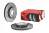 Диск гальм. AUDI Q3, VW JETTA, SKODA YETI передн. перфорований (вир-во) BREMBO 09-9772-1X (фото 2)