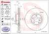 Диск гальмівний BMW X5, X6 передн., вент. (вир-во) BREMBO 09-9922-11 (фото 1)