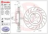 Диск гальмівний MB (W221) E420 E500 06-, S320-500 05 - передн. (вир-во) BREMBO 09-A817-11 (фото 1)