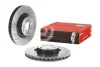 Диск гальмівний MB (W221) E420 E500 06-, S320-500 05 - передн. (вир-во) BREMBO 09-A817-11 (фото 2)