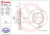 Диск гальмівний MITSUBISHI LANCER 1.5-2.0 08-, DODGE CALIBER 1.8-2.4 06- передн. (вир-во) BREMBO 09-B647-10 (фото 1)