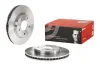 Диск гальмівний MITSUBISHI LANCER 1.5-2.0 08-, DODGE CALIBER 1.8-2.4 06- передн. (вир-во) BREMBO 09-B647-10 (фото 2)
