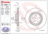 Диск гальмівний TOYOTA RAV4 IV 2.0 2.2 2012-,LEXUS RX350 RX450 2008-передн. (вир-во) BREMBO 09-C499-11 (фото 1)