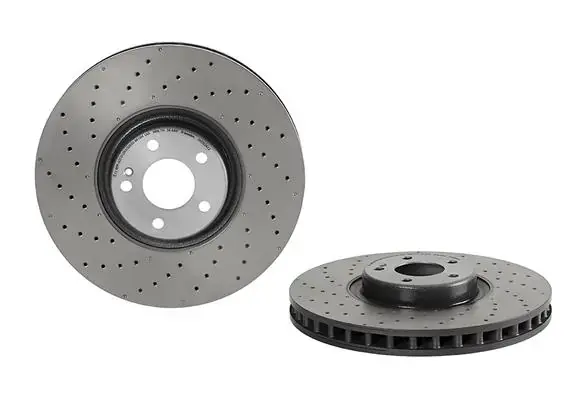 Диск гальмівний передн. (вир-во) BREMBO 09-D524-13 (фото 1)