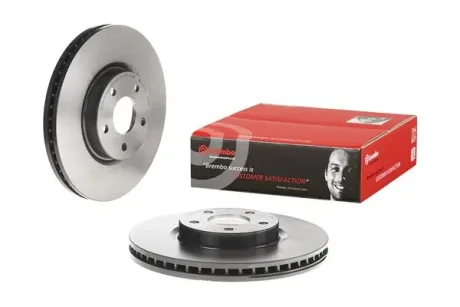 Диск гальмівний передн. (вир-во) BREMBO 09-N255-21
