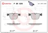 Колодка гальм. диск. BMW X5, X6 задн. (вир-во) BREMBO P-06-026 (фото 1)