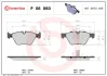 Колодка гальм. диск. BMW 5 передн. (вир-во) BREMBO P-06-060 (фото 1)