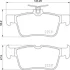 Колодка гальм. диск. FORD MONDEO V (09/14-) задн. (вир-во) BREMBO P-24-175 (фото 1)