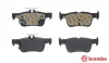 Колодка гальм. диск. FORD MONDEO V (09/14-) задн. (вир-во) BREMBO P-24-201 (фото 2)