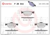 Колодка гальм. диск. HONDA ACCORD передн. (вир-во) BREMBO P-28-044 (фото 1)