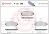 Колодка гальм. диск. HONDA CR-V передн. (вир-во) BREMBO P-28-068 (фото 1)