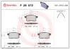 Колодка гальм. диск. HONDA ACCORD задн. (вир-во) BREMBO P-28-072 (фото 1)
