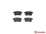 Колодка гальм. диск. HONDA ACCORD задн. (вир-во) BREMBO P-28-072 (фото 2)