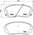 Колодка гальм. диск. HYUNDAI ix35 передн. (вир-во) BREMBO P-30-056 (фото 1)