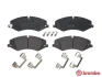 Колодка гальм. диск. LANDROVER DISCOVERY 09 -, RANGE ROVER 06 - передн. (вир-во) BREMBO P-44-022 (фото 2)