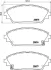 Колодка гальм. диск. Mazda3 1.5/2.0/2.2 13 передня. (вир-во) BREMBO P-49-050 (фото 1)