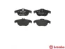 Колодка гальм. диск. MB C-CLASS(W204) 180-350 07-, GLK-CLASS200-350 08- задн. (вир-во) BREMBO P-50-068 (фото 2)