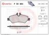 Колодка гальм. диск. MB SPRINTER задн. (вир-во) BREMBO P-50-084 (фото 1)