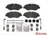 Колодка гальм. диск. MB SPRINTER передн. (вир-во) BREMBO P-50-085 (фото 2)